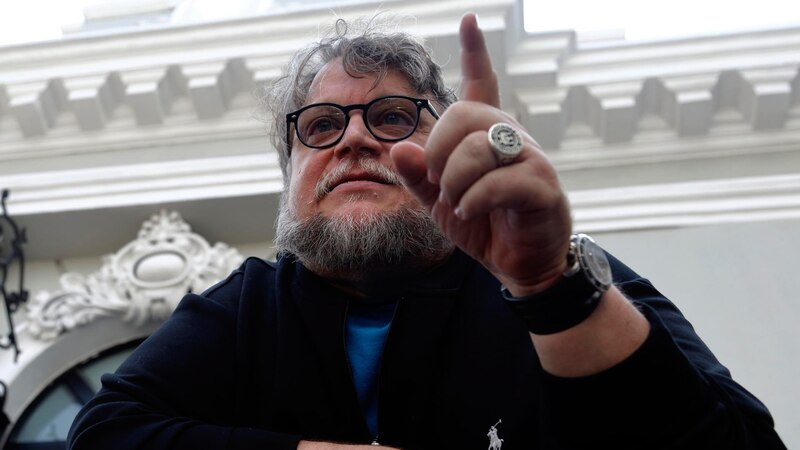 El director de cine mexicano Guillermo del Toro