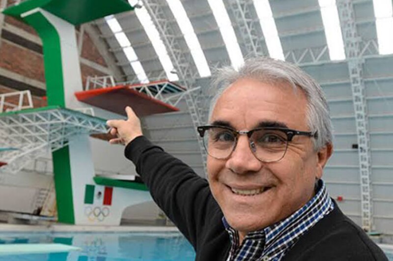 El clavadista mexicano Fernando Platas.