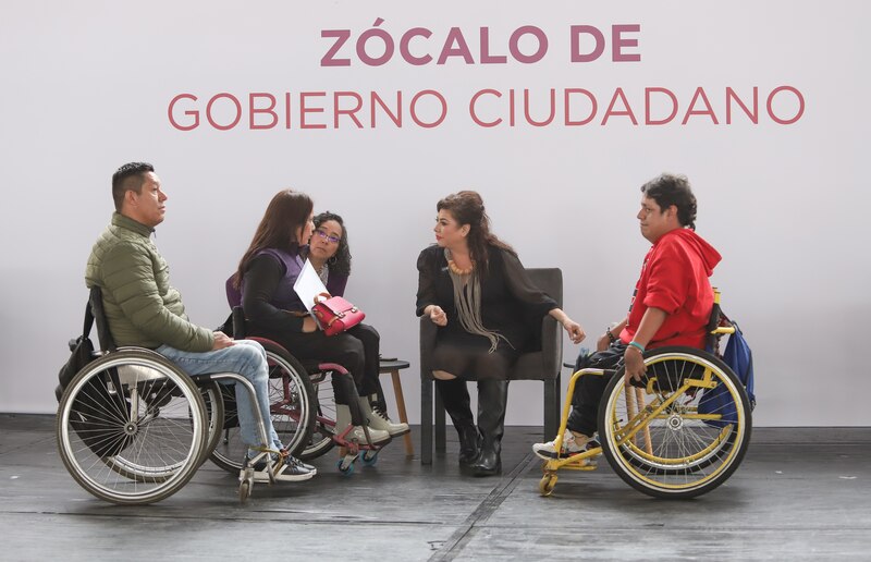 Inclusión de personas con discapacidad en la política