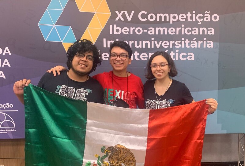 Estudiantes mexicanos ganan la XV Competición Iberoamericana Interuniversitaria de Matemática