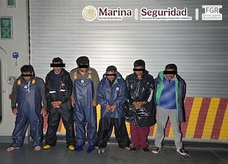 Marina asegura más de una tonelada de presunta cocaína en el Pacífico