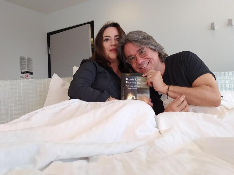 Beatriz Rivas y Federico Traeger presentan su libro "Amores adúlteros"