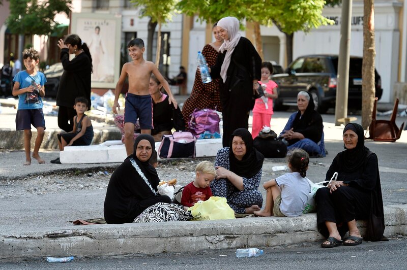 Refugiados sirios en Líbano