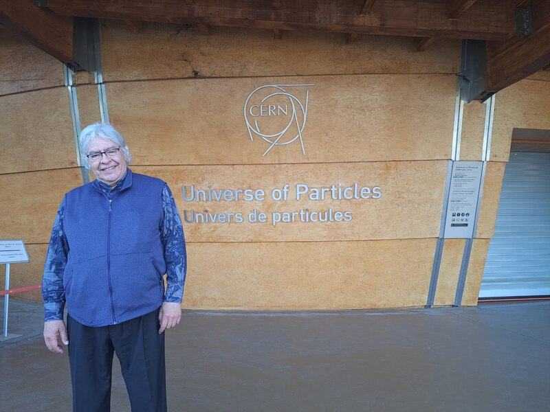 El físico mexicano, Juan José Gómez Cadenas, en el CERN