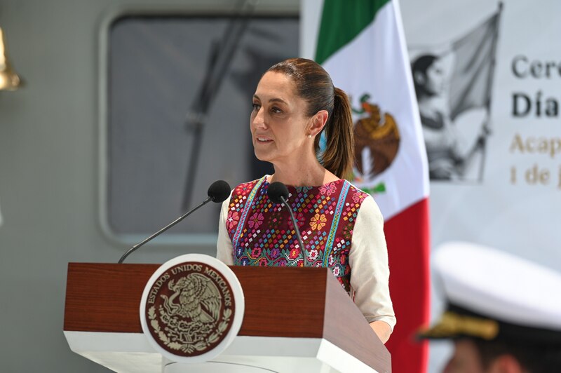 La Presidenta Claudia Sheinbaum dijo que con las elecciones del Poder Judicial se hará realidad el principio juarista: al margen de la ley nada, por encima de la ley nadie