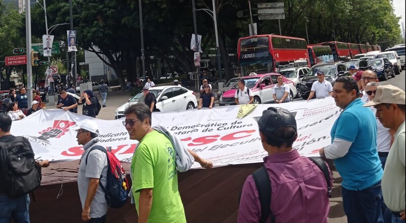 Manifestación en la Ciudad de México