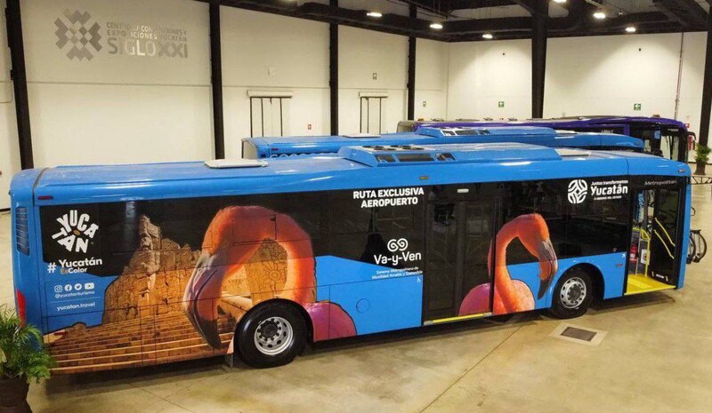 Nuevos autobuses turísticos en Yucatán