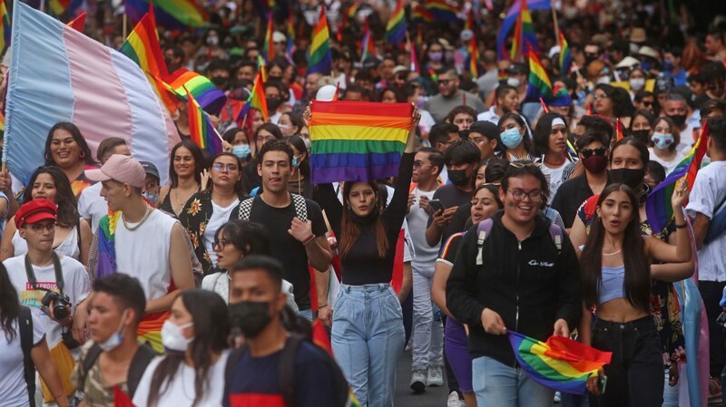 Marcha del orgullo gay en la Ciudad de México