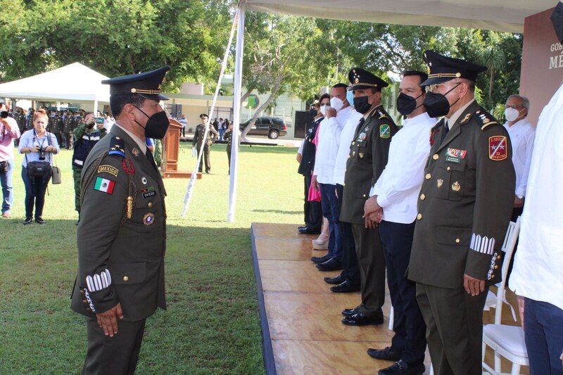 Ceremonia de graduación de la Policía Estatal de Quintana Roo