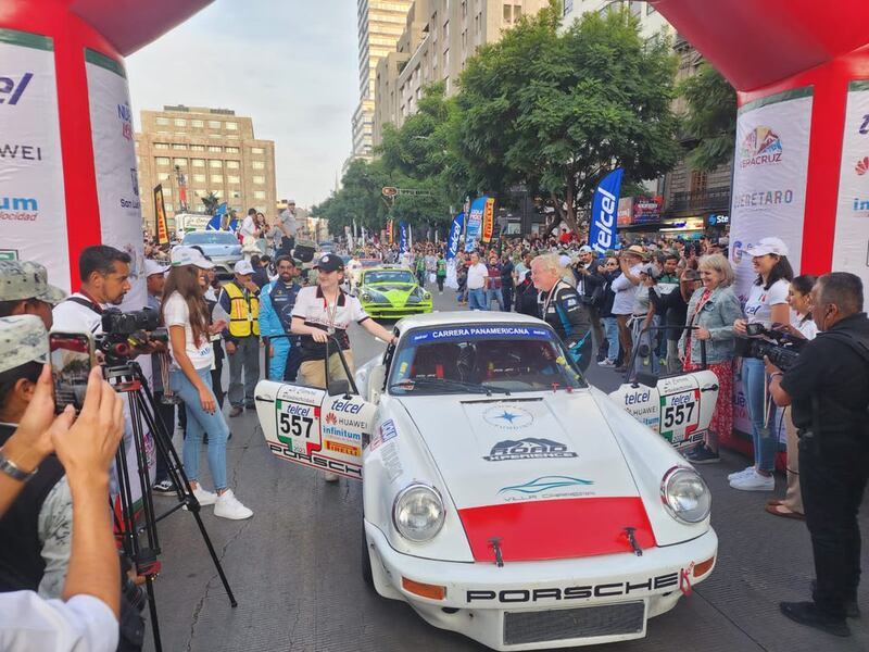 Porsche en la Carrera Panamericana