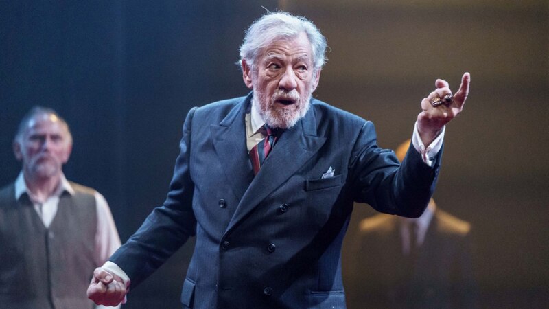 Ian McKellen en la obra de teatro "The Seagull"