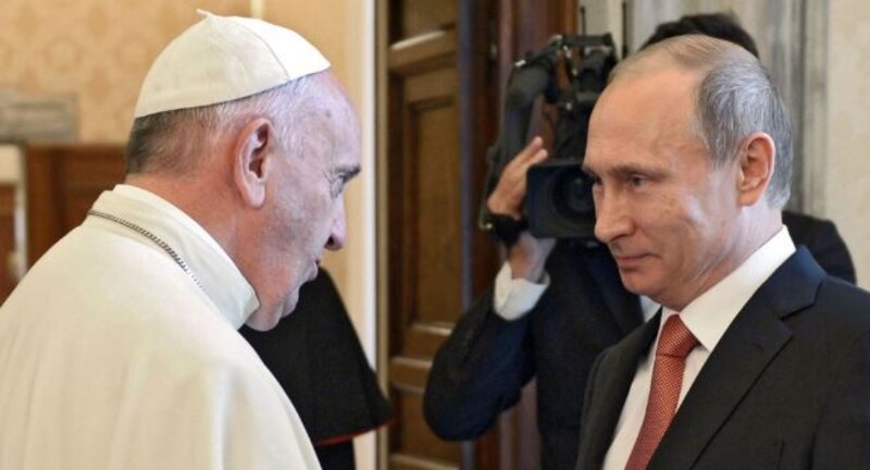 El Papa Francisco y Vladimir Putin se reúnen en el Vaticano