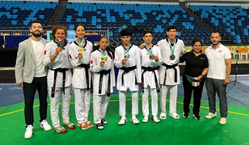 El equipo mexicano de taekwondo gana el oro en los Juegos Panamericanos