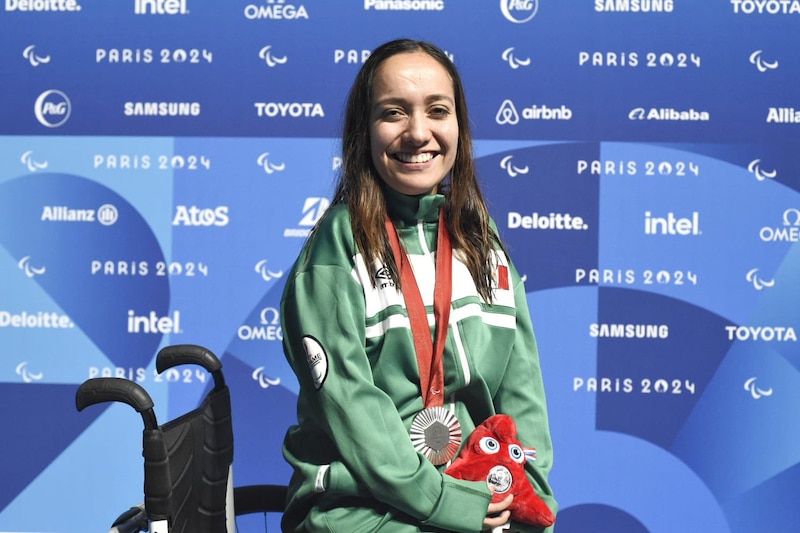 La mexicana Mónica Rodríguez, segunda en lanzamiento de disco en Tokio 2020