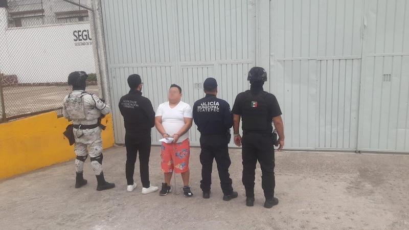 Detienen a presunto violador en Ecatepec