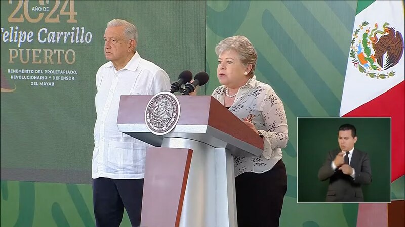 La Jefa de Gobierno, Claudia Sheinbaum, encabeza la ceremonia por el 136 aniversario del natalicio de Felipe Carrillo Puerto