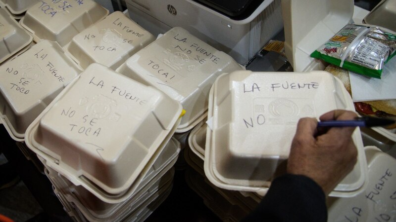 No tocar la fuente