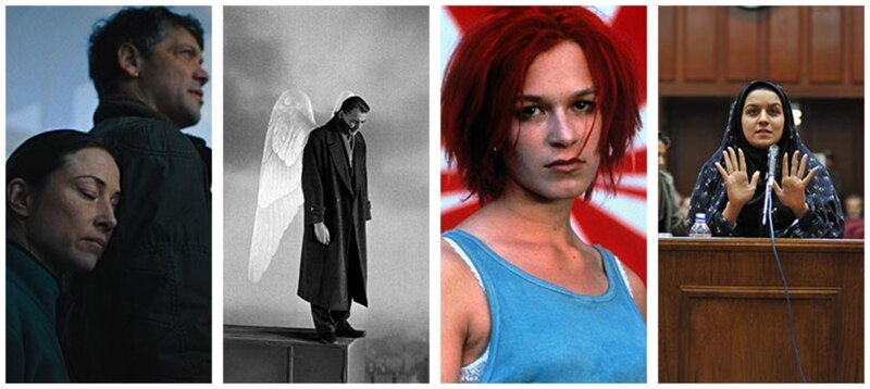 Cuatro películas de cine independiente.
