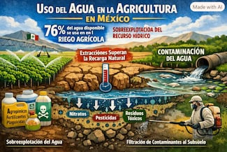 Hacia el desarrollo sustentable de la agricultura de riego en México, el campo se tecnifica