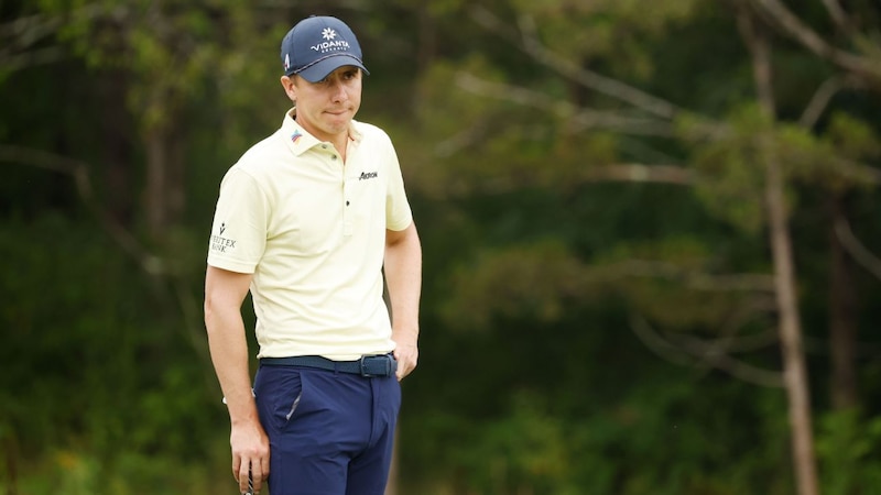 El golfista español Jon Rahm durante el torneo BMW Championship.