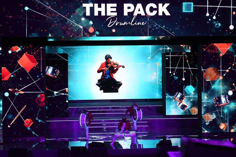 Presentación de la banda The Pack en el festival online Durline