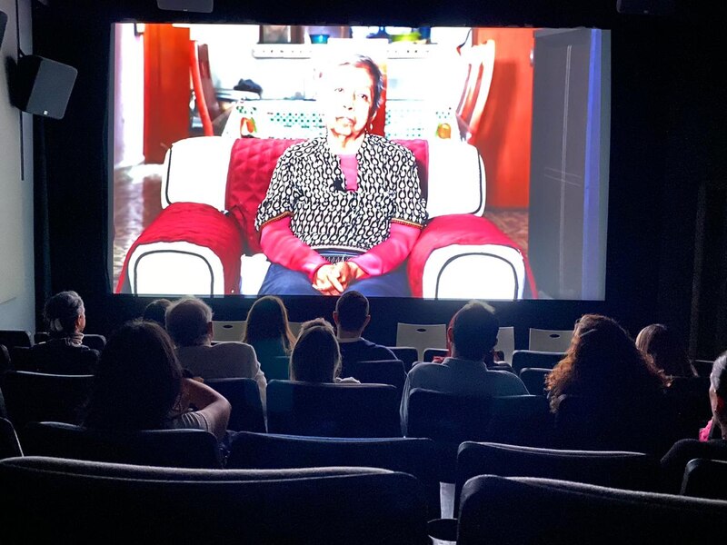 El documental "La Mami" se proyecta en el cine.