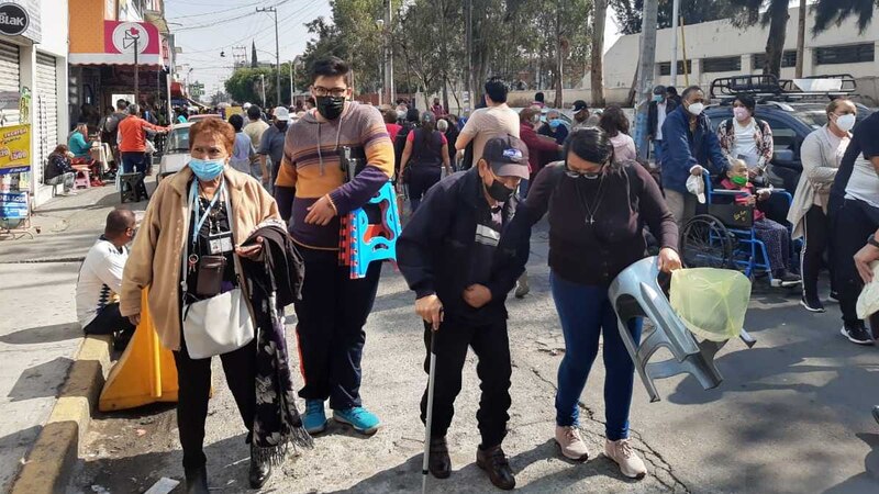 Personas con discapacidad en México