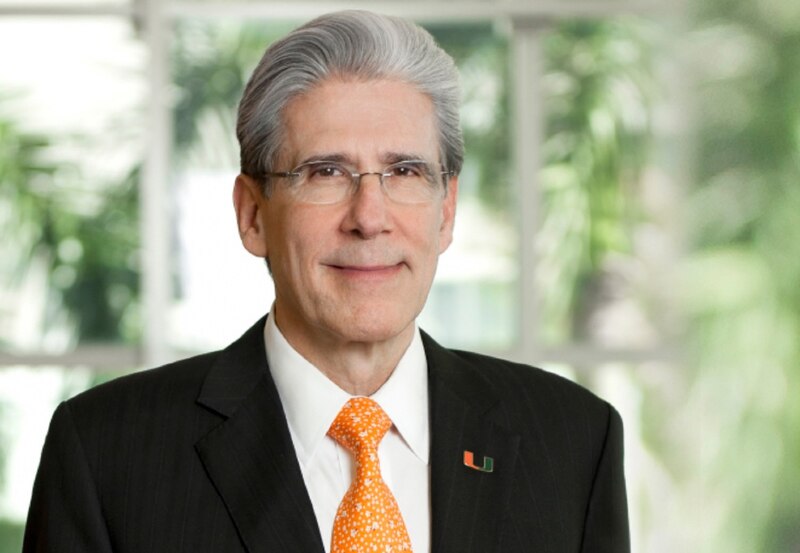 El Dr. Julio Frenk, Presidente de la Universidad de Miami