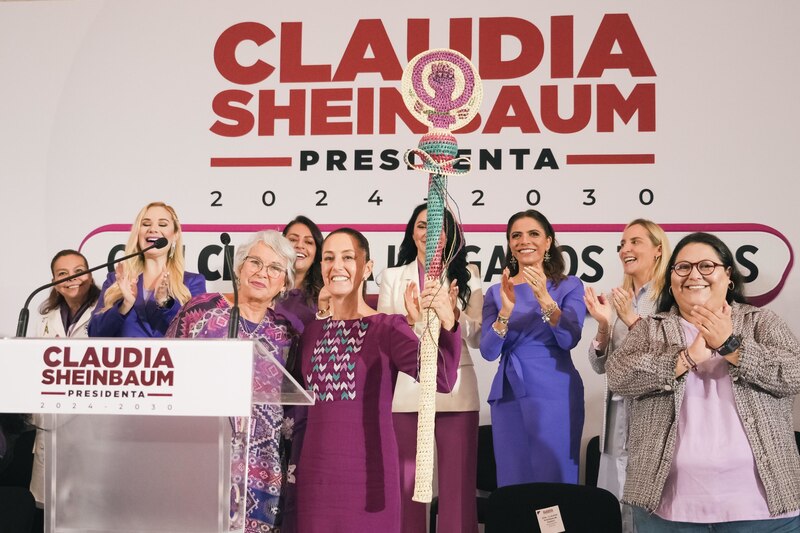 Claudia Sheinbaum, rumbo a la presidencia en 2024