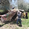 Retiran vivienda improvisada del Parque Axomiatla en Álvaro Obregón