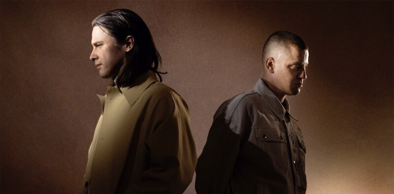 The Blaze, un dúo francés de música electrónica.