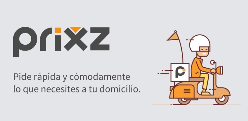 ¡Pide lo que necesites a domicilio con Prixz!