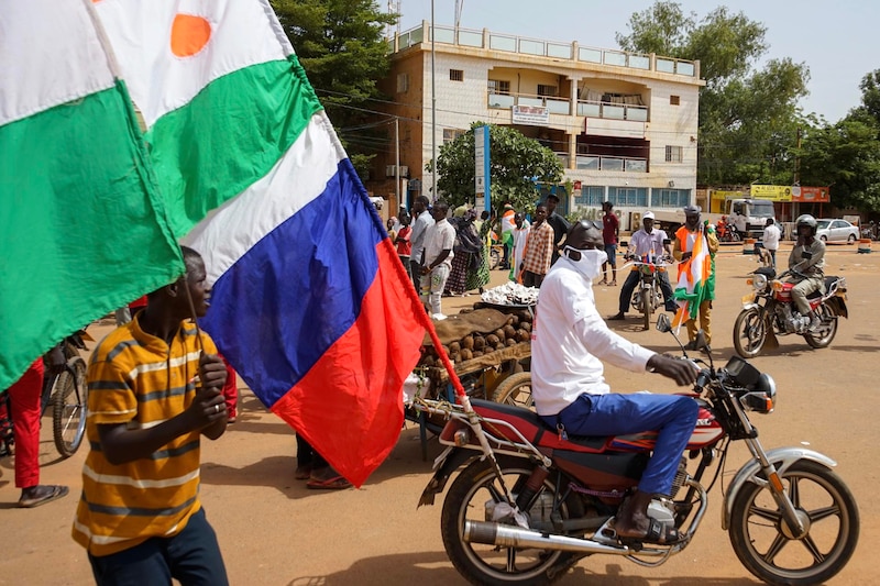 Marcha por la paz en África