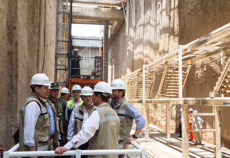 Visita a la Planta Concentradora de Cobre de la Minera El Teniente