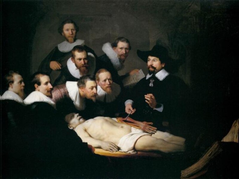 La lección de anatomía del Dr. Nicolaes Tulp