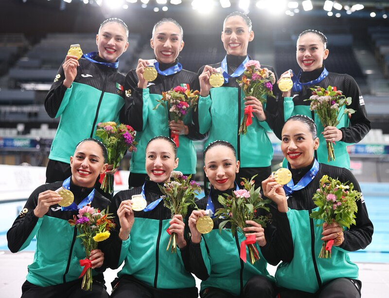 El equipo mexicano de natación sincronizada gana la medalla de oro en los Juegos Olímpicos de Tokio 2020