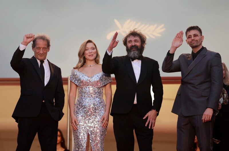 Actores en la alfombra roja del Festival de Cine de Venecia