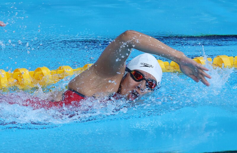 Nadadora olímpica española Mireia Belmonte García.