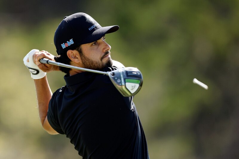 El golfista Abraham Ancer durante un torneo