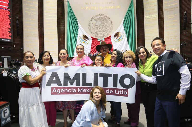Diputadas federales de Morena presentan iniciativa para crear la Agencia Mexicana de Litio
