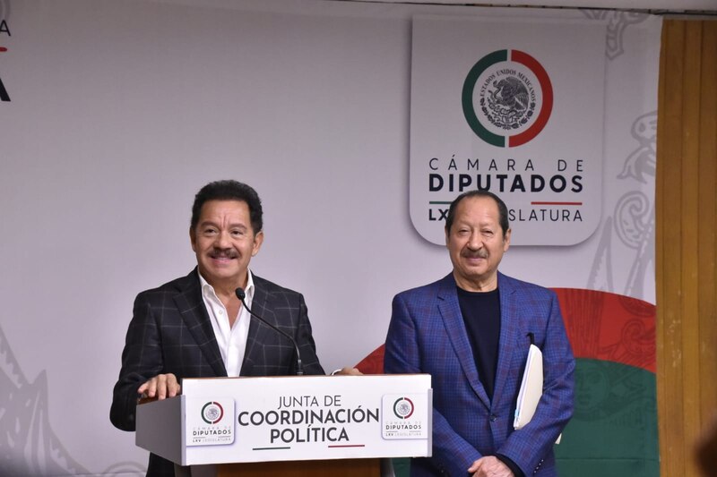 Reunión de la Junta de Coordinación Política de la Cámara de Diputados