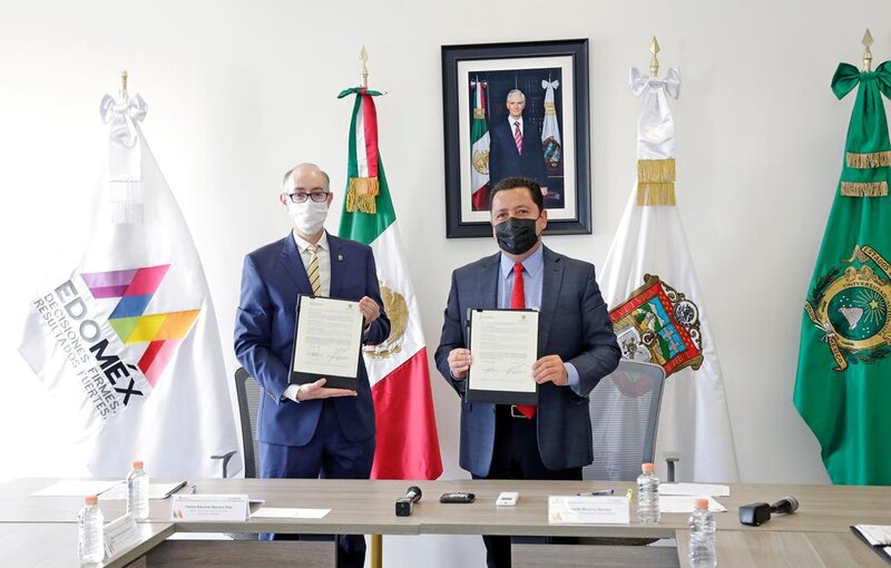 Firma de convenio entre el Estado de México y la Secretaría de Educación Pública