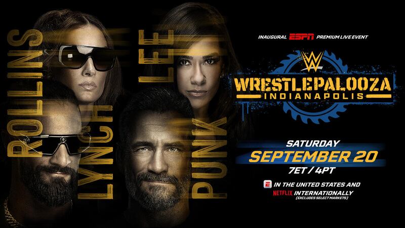 Cartelera WWE Wrestlepalooza 2025