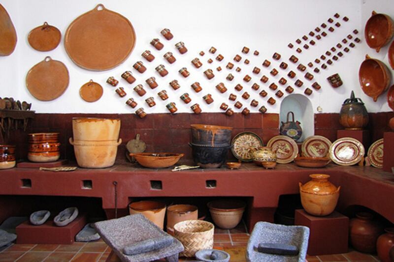 Una colección de cerámica mexicana