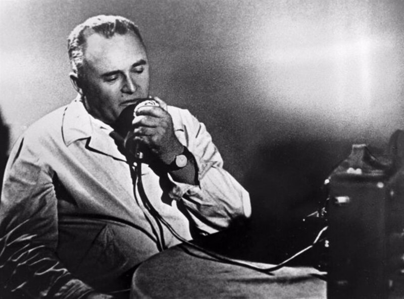 Fidel Castro dando un discurso