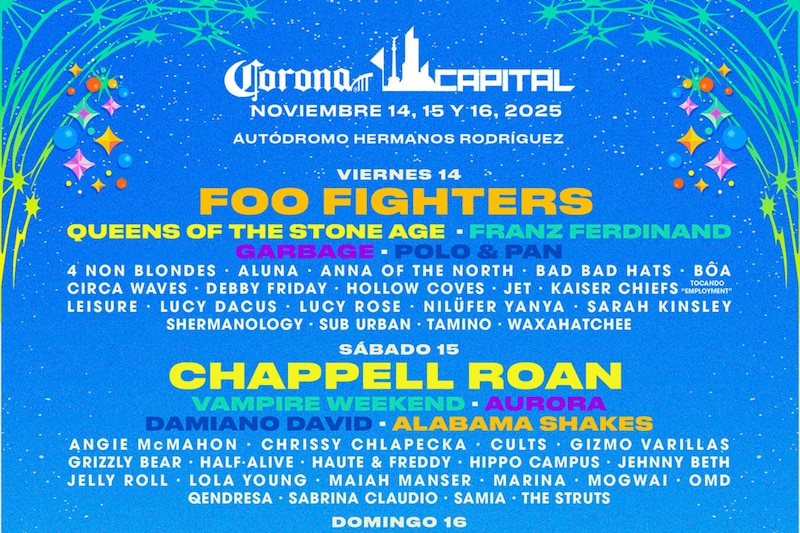 Será del 14 al 16 de noviembre cuando este festival regrese con tres días de música y momentos inolvidables.