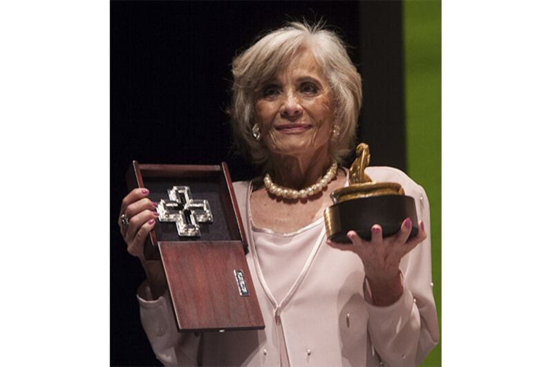 La actriz Silvia Pinal recibe un homenaje en el Festival Internacional de Cine de Guadalajara