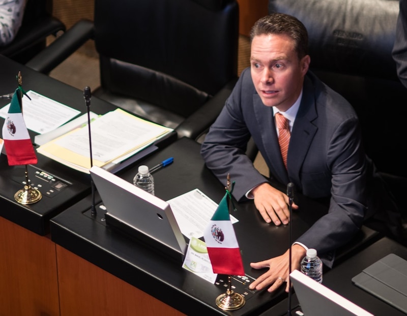 Diputado mexicano en sesión
