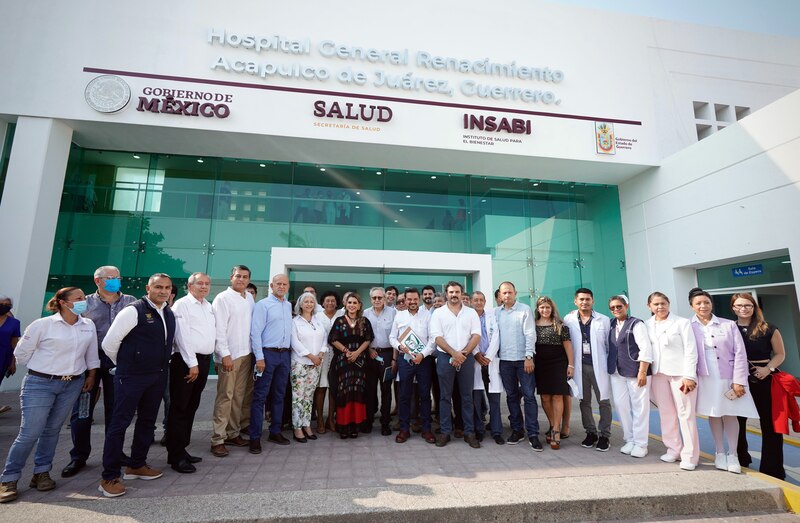 Inauguración del Hospital General Renacimiento en Acapulco de Juárez, Guerrero