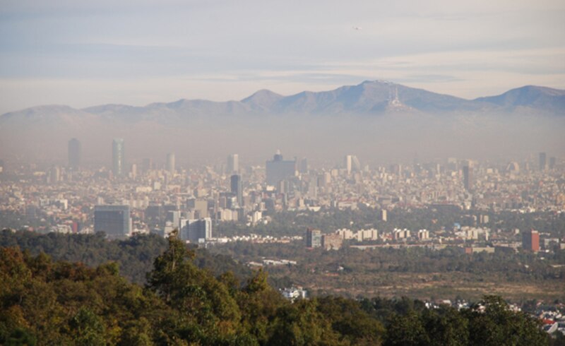 Ciudad de México desde el Cerro de la Estrella